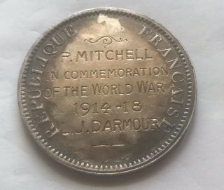 World War I 1914 - 1918 Commemorative Medal