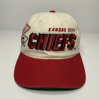 Vintage Kansas City Chiefs Snapback Hat Sports Specialties