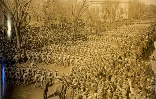 1919 27th Infantry Wwi Us Army Homecoming Parade York Underwood Photograph