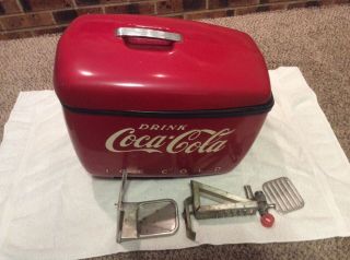 Vintage Coke Fountain Motor Boat Dispenser Cond See Pictures