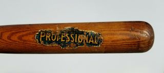 1930s J.  C Higgins 33 " Decal Bat Vtg Professional Louisville Slugger Era Baseball