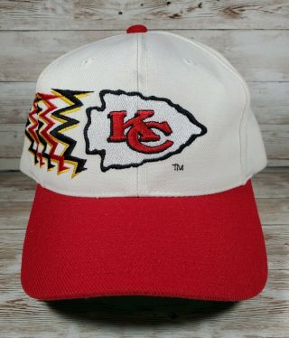 Vintage Sports Specialties Kansas City Chiefs Pro Line Snapback Nfl Hat Cap