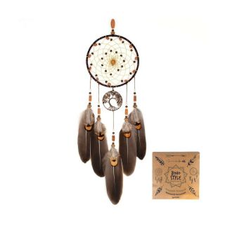 Urdeoms Dream Catcher Handmade Tree Of Life Dream Catchers With Feathers Wall.