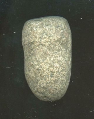 Indian Artifacts - Fine 3/4 Groove Quartzite Hammerstone