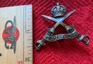 Wwi Great War Canada Cef Cap Badge Canadian Physical Instructor Corps Tiptaft