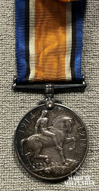 Ww1 Cef War Medal,  Pte Rose 50th Battalion Org 177th & Later Drafted (24288)