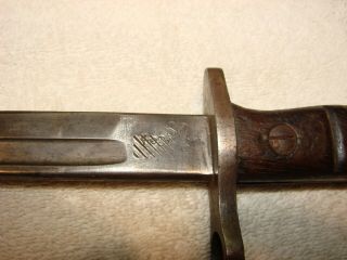 RARE WWI U.  S.  Model 1917 Remington Bayonet Stamped 1913,  Unusual Scabbard 5