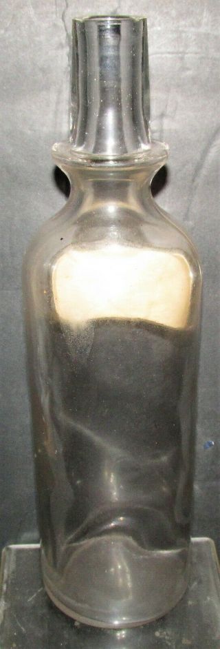 Allens Red Tame Cherry 5¢ Soda Fountain Syrup Label Under Glass Back Bar Bottle 2