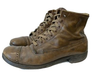 M1912 Russet Marching Shoes,  Boots,  Us Army,  Usmc,  Doughboy,  Wwi,  Ww1