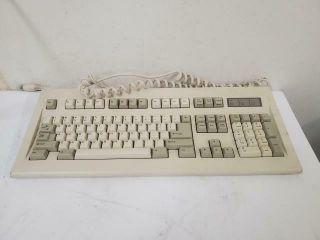Vintage Mitsumi Electric Kpq - E99yc At Blue Cups Mechanical Computer Keyboard