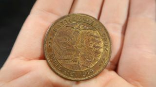 1914 Battle Of Vera Cruz Coin Medal Token