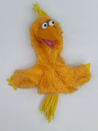 Vintage 1980s Big Bird Puppet Sesame Street Jim Henson Muppets