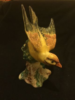 Rare Vintage Beswick Tanager Bird Figurine 928 Yellow