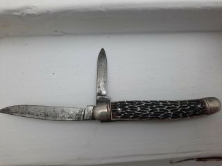 Vintage Imperial Crown 2 Blade Pocket Knife Providence Road Island 3