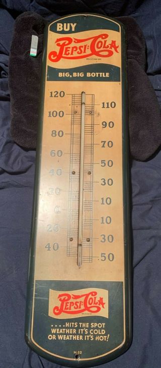 1930 ' s Pepsi - Cola Thermometer - VERY RARE - for 90,  years old 3