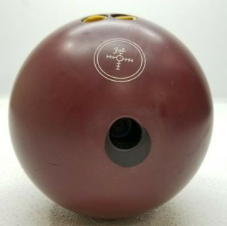 Vintage Faball Hammer Burgundy Urethane Bowling Ball 15 Lb 12 Oz Made In Usa