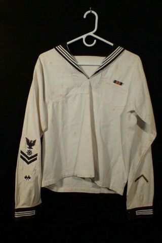 Wwi Usn Navy Quartermaster 2nd Class Petty Officer Jumper Signal Specialty Rare