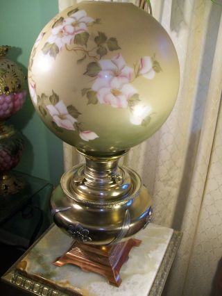 Antique  Miller  Banquet - Parlor Oil Lamp