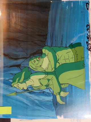 Vintage 1979 Filmations FLASH GORDON Animation Cel and Sketches 605 2