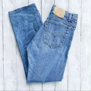 Vintage Levi’s 505 High Rise Straight Leg Denim Jeans Size 30