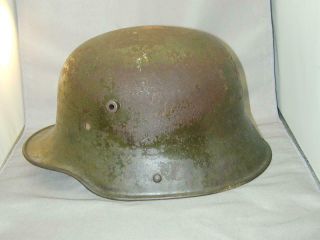 Wwi World War One German M - 16 Helmet Named