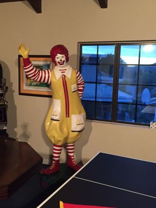 Ronald Mcdonald Life Size Statue