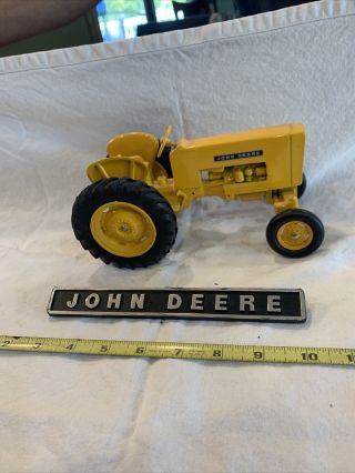 John Deere 430 Industrial Tractor And Sign