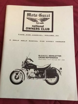 Moto Guzzi National Owners Club