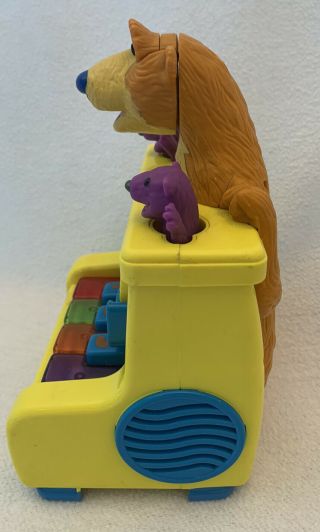 BEAR IN THE BIG BLUE HOUSE Play Songs w Bear Piano Toy Vintage Pip Pop RARE HTF 2