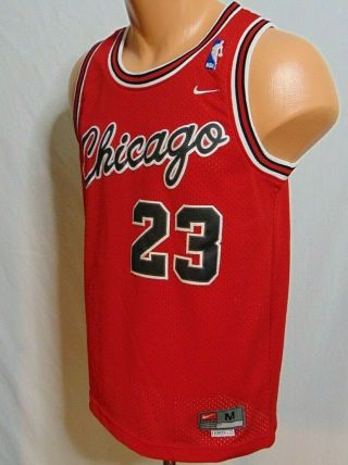 Michael Jordan 23 Chicago Bulls Nba Jersey Youth M,  2 Vintage Nike Sewn Red
