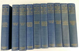 1919 Literary Digest History Of The World War 10 Volumes Hc Funk & Wagnalls