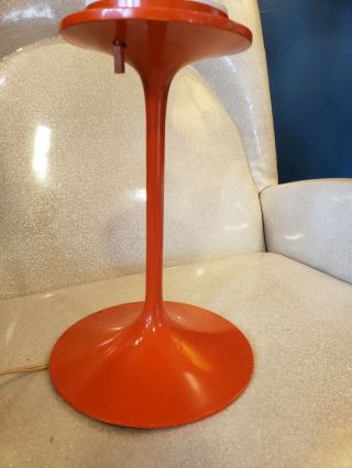Rare tall stem Bill Curry Mushroom lamp mid century modern Laurel table lamp 4