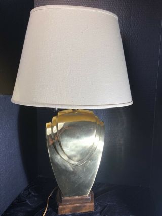Vintage Brass Table Lamp By Frederick Cooper From Chicago