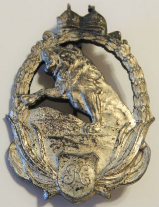 Ww1 1918 Imperial German Austro Hungarian World War One Un Issued Assault Badge