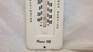 Vintage Allis Chalmers Idea Thermometer.  Coleman Rural Gas Maytag.  Tractor 5