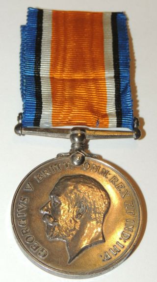 Ww1 Canadian 203rd Cef Winnipeg Rifles 1914 1918 War Medal With Ribbon