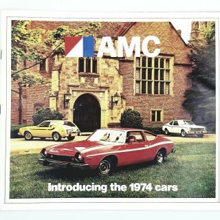1974 Amc American Motors Full Line Sales Brochure Javelin Gremlin Matador Hornet