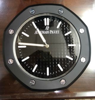 Audemars Piaget Dealer Display Wall Clock Swiss Made