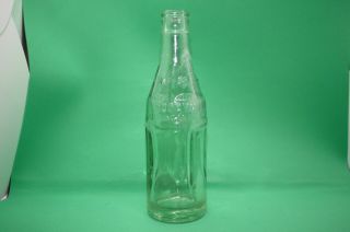 Vintage Coca Cola Stars And Panel Soda Water Bottle 1923 Dade City Fla Florida