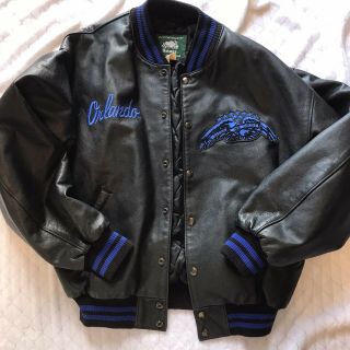House Of Blues Embroidered Custom Made Vintage Leather Jacket Orlando Size Large