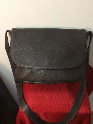 Vintage Authentic Coach Sonoma Pebbled Leather Shoulder Bag,