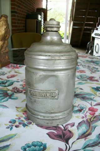 Rare Vintage American Lafrance Fire Engine Co.  Cylinder Oil Can
