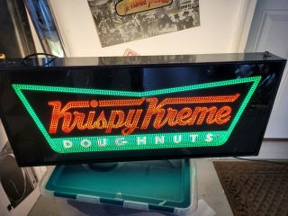 Krispy Kreme Donuts Sign Vintage