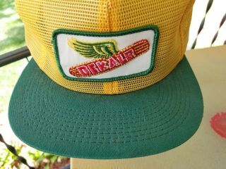 Vintage DEKALB Full Mesh Snapback K Brand Products All USA Patch Trucker Hat Cap 3