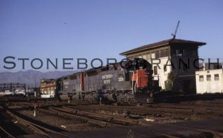 My Slide - Southern Pacific 3209 Tower Run - By @ Los Angeles Ca; 8/1972