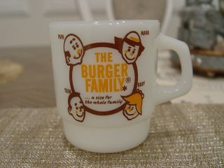 Fire - King A&w Root Beer Family Advertising Coffee Mug Mamma Papa Baby Burger