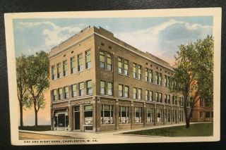 Vintage Postcard Charleston West Virginia Jefferson Hotel