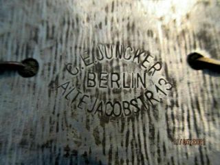 German Machine gunner Badge WW 1 & Manufacturer Juncker Berlin 5