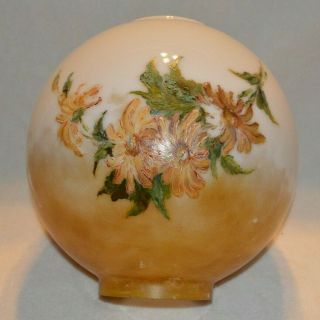 Vintage Hand Painted Gone With The Wind Gwtw Shade Globe Large 11 Inches Tall