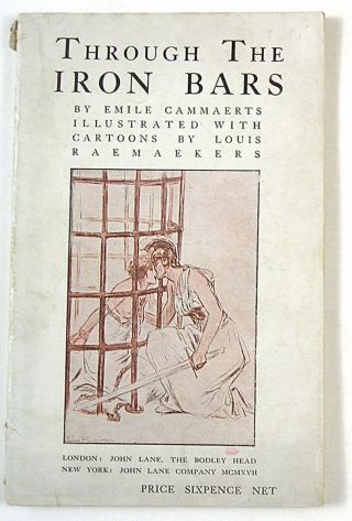 1917 “through The Iron Bars,  ” Story Of German Occupation In Belgium